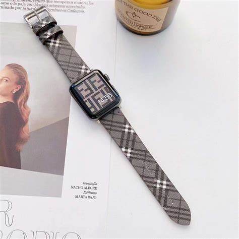 burberry watch wristband|Burberry watch band for apple.